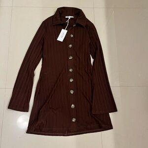 NEW WITH TAGS reformation Benton knit dress